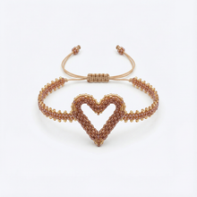Cargar imagen en el visor de la galería, Pulsera Corazon miyuki