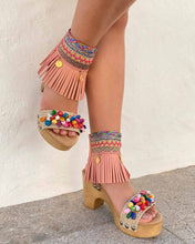 Cargar imagen en el visor de la galería, Tobilleras Rosa